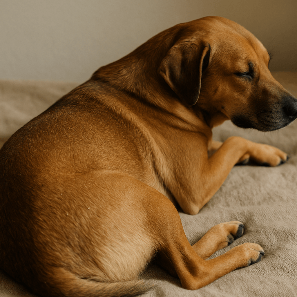Pellicule du chien due à diverses causes telles que parasites et allergies. Consultez un vétérinaire si prurit, rougeur ou chute de poils apparaissent.