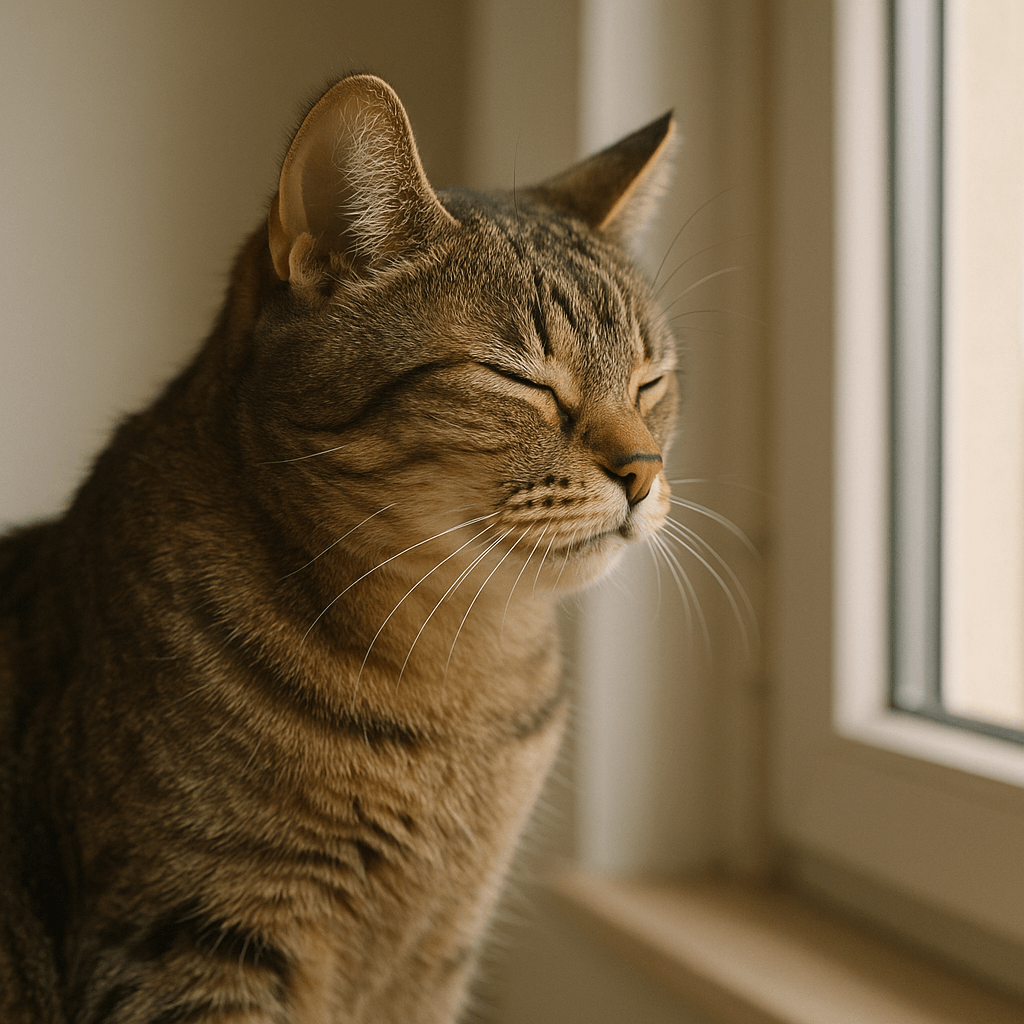 Un chat qui éternue peut réagir à un irritant. Surveillez si les éternuements persistent et s'accompagnent de signes justifiant une consultation vétérinaire.